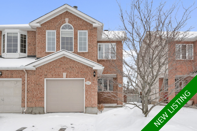 Barrhaven Row / Townhouse for sale: 3 bedroom (Listed 2026-01-14)
